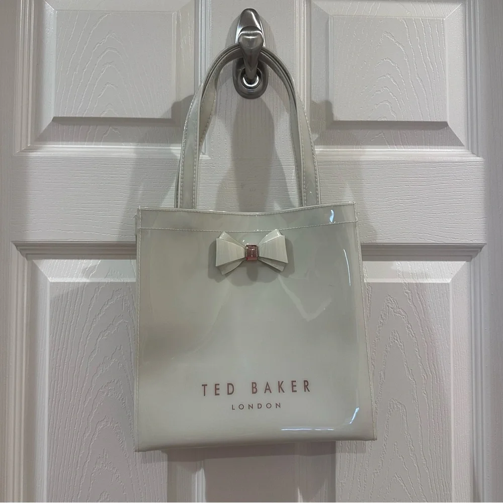 Ted Baker Alacon White Elegant Tote Bag - Picture 1 of 8